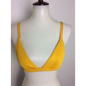 Shade & Shore Bikini Top Ribbed Triangle Padded Swimwear